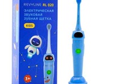 Звуковая щетка Revyline RL 020 Kids в голубом дизайне и наклейками